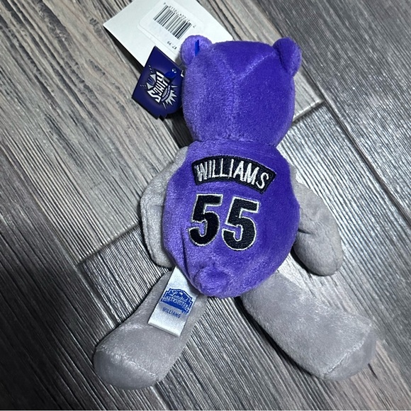 Sacramento Kings #55 Jason Williams NBA limited treasures PRO bear with tags - Picture 2 of 9